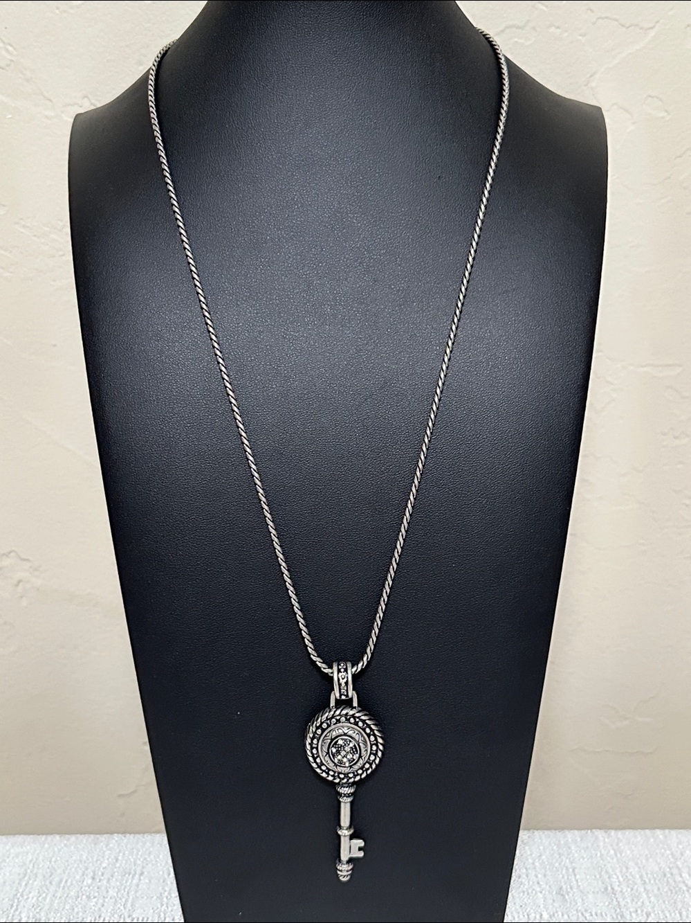 Grace Adele Key Vintage Necklace